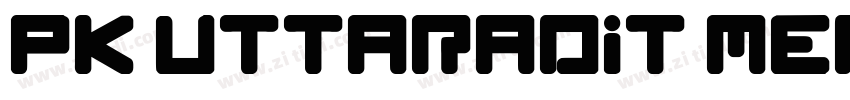 PK Uttaradit Medium字体转换